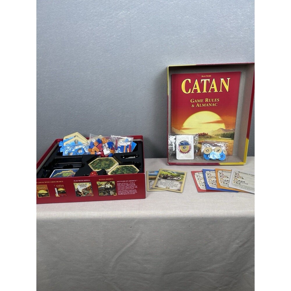 CATAN Klaus Teuber's Board Game #3071 - Trade Build Settle (2016 - Complete)